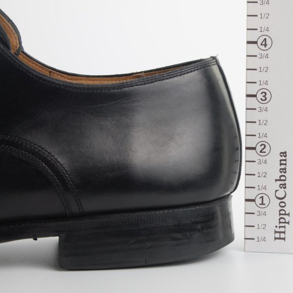 MAGNANNI 13723 Black Leather Apron Toe Lace Up Oxfords Men\'s Size 10 main image 4